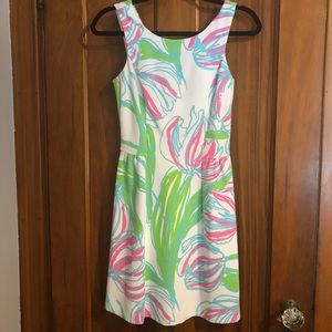 Lily Pulitzer Floral Fit & Flare Dress